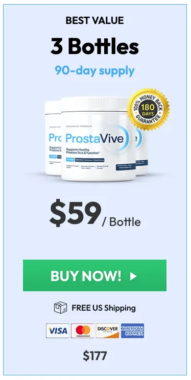 ProstaVive 3 Bottles