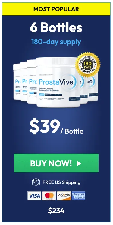 ProstaVive 6 Bottles